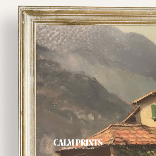 Cosy countryside cottage surrounded by greenery and peaceful stillness