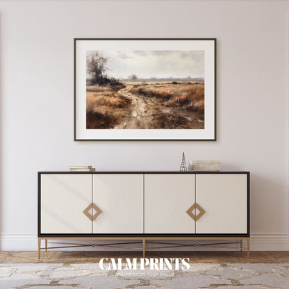 Soft light on an autumn trail invites a moment of quiet reflection