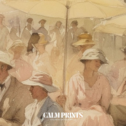 Afternoon light on the beach with soft sky and fading horizon