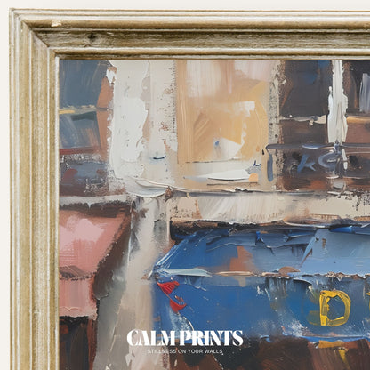 Cosy café on a quiet corner, perfect for a peaceful morning break
