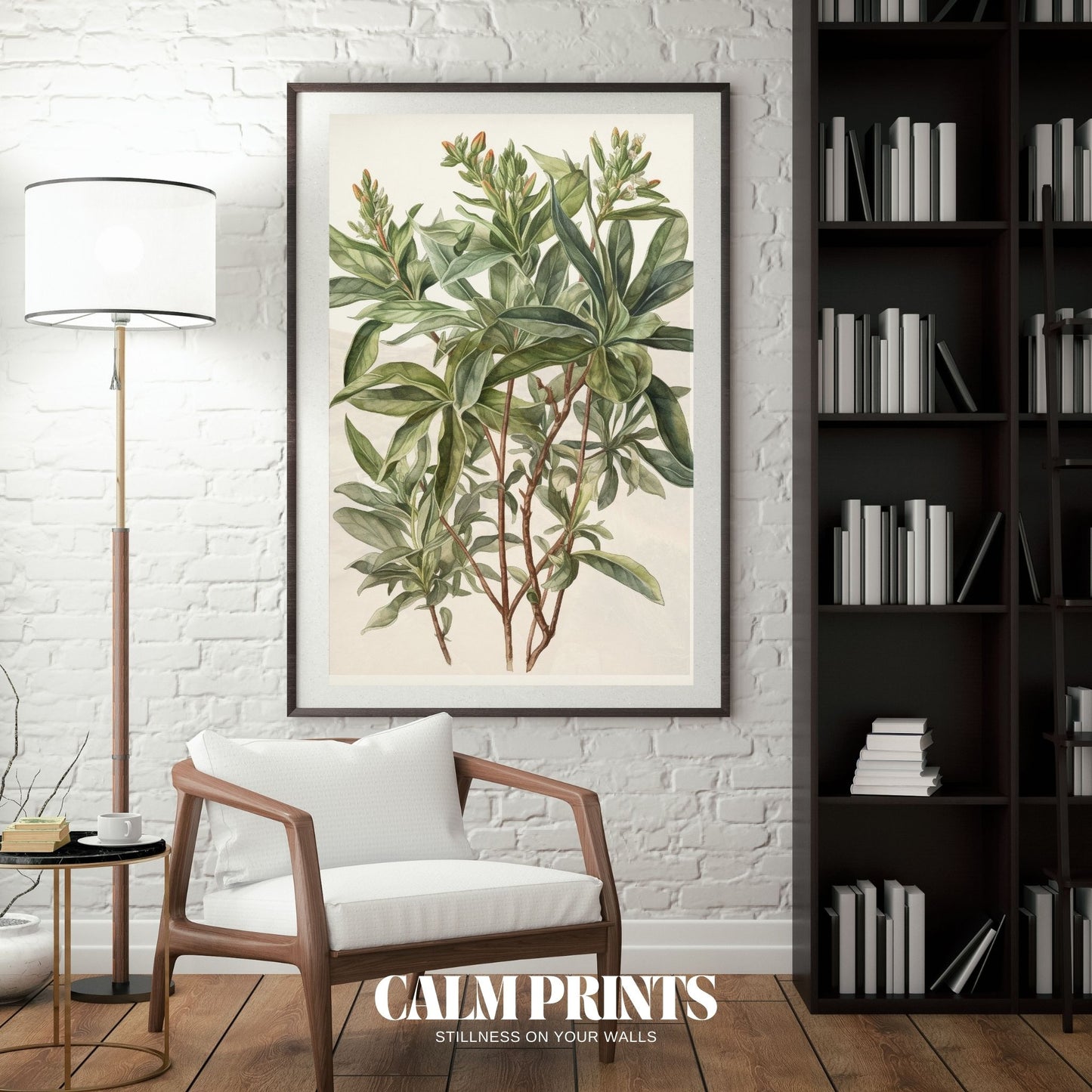 Delightful floral illustration inspired by a vibrant garden in spring
