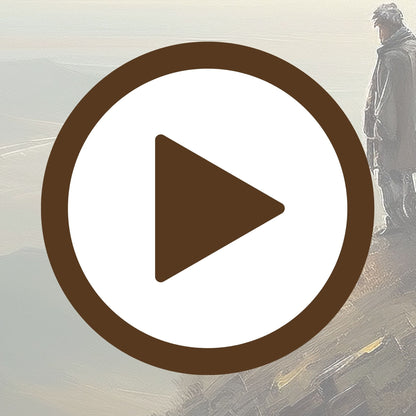 Nature print of distant mountain ridges radiating calm and silence

