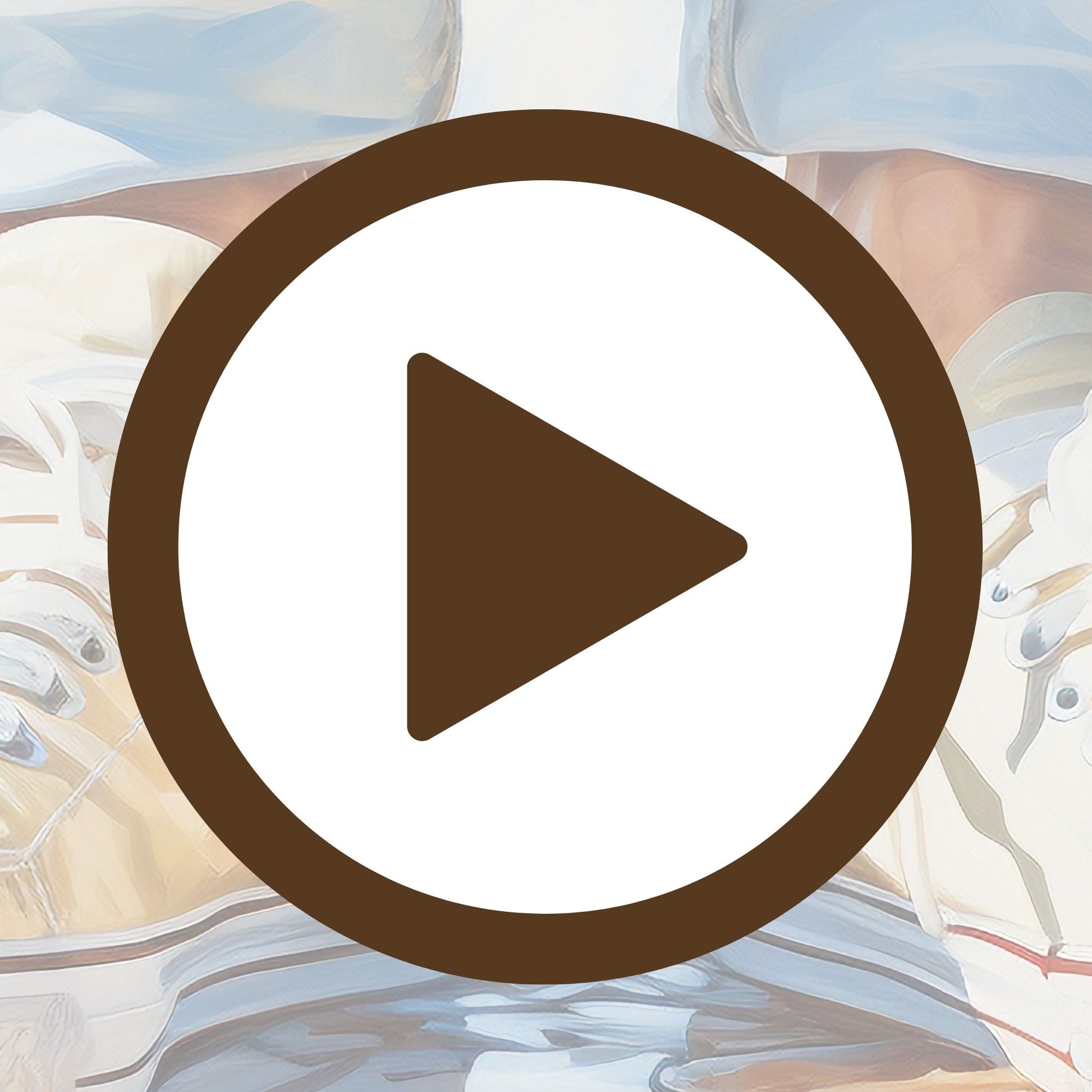 Minimalist poster of summer beach shoes placed on reflective shoreline