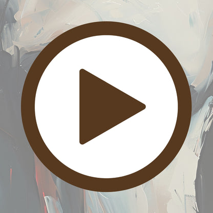 Abstract line drawing portrait with red lips in focus