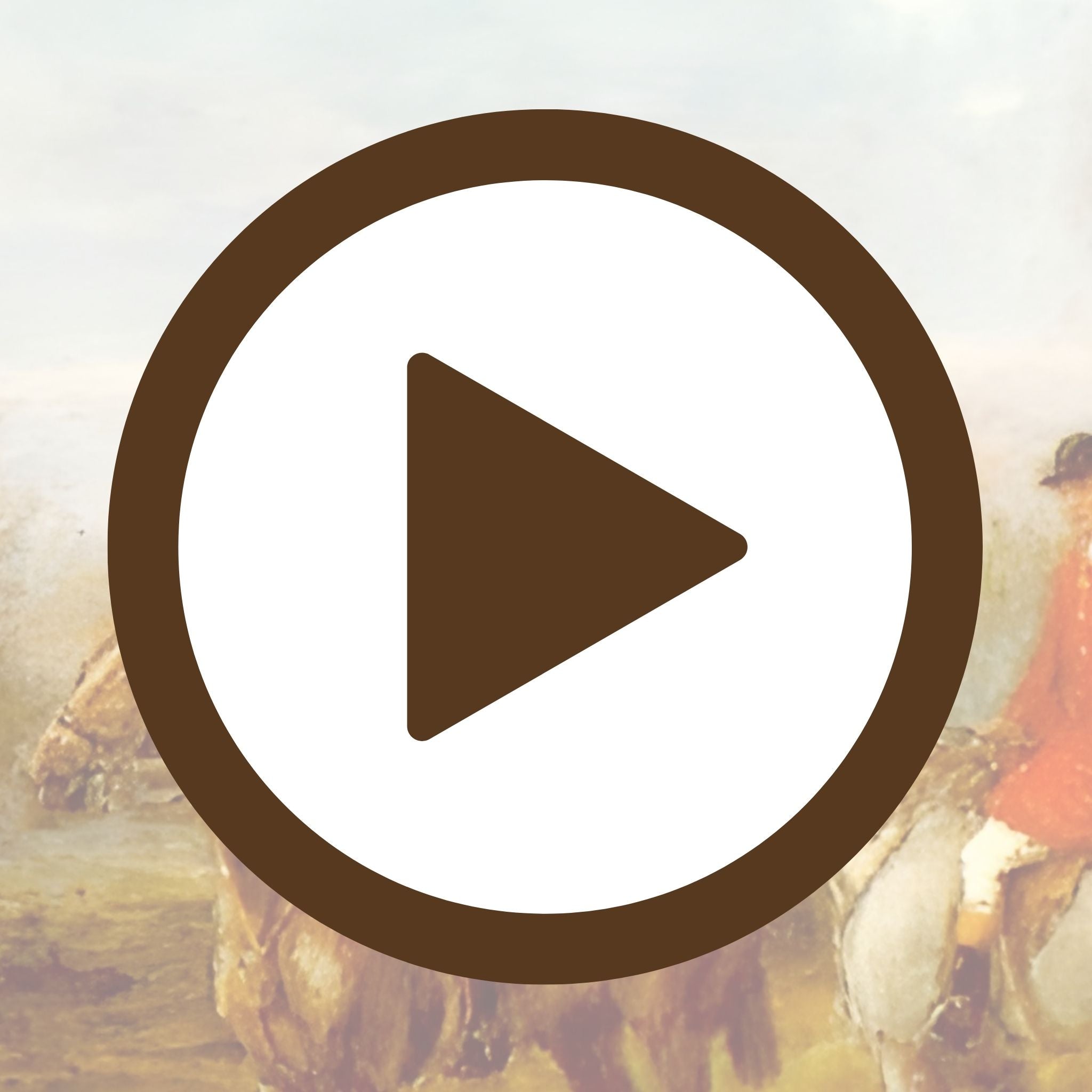 Refined hunting scene in serene woods with a calm, vintage feel

