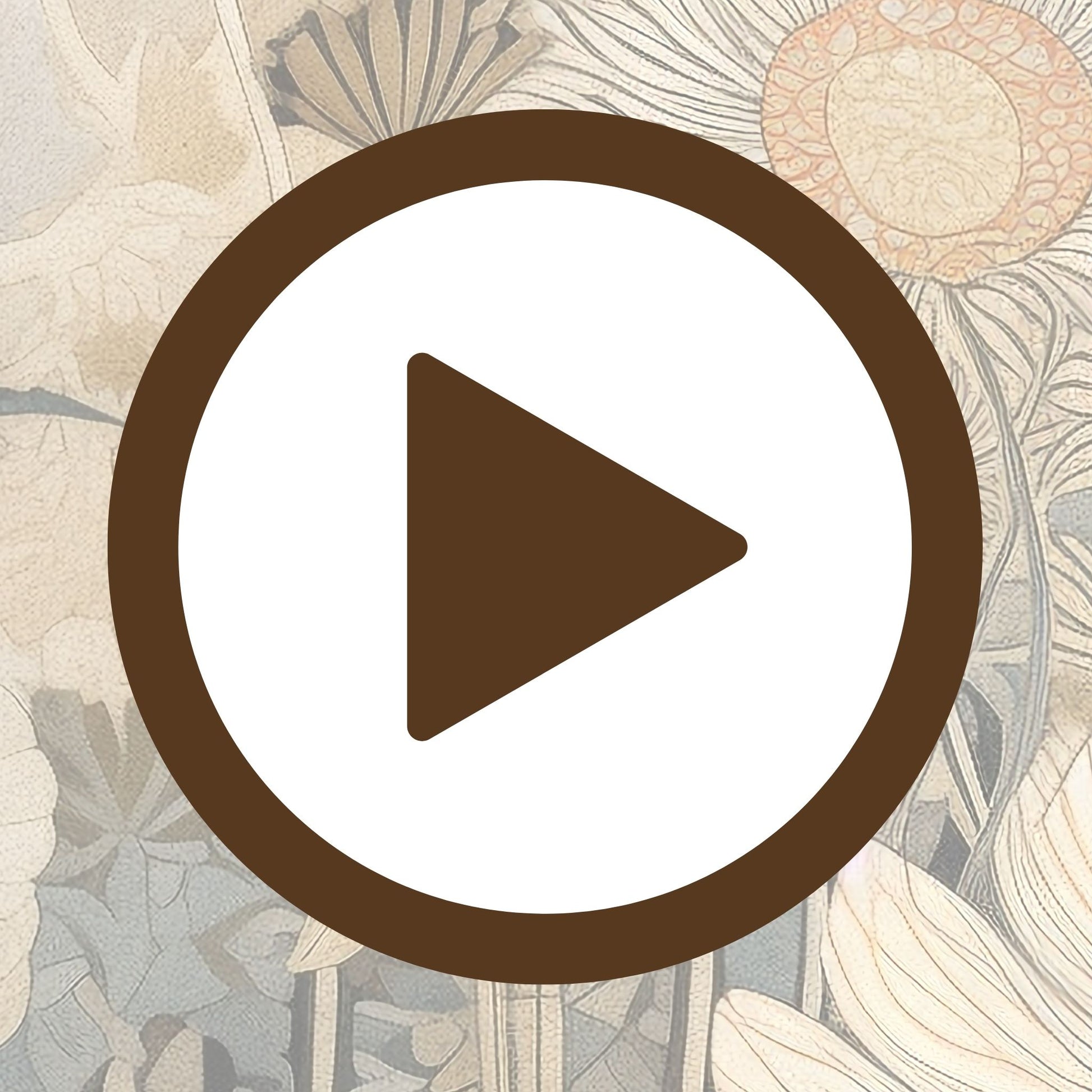 Botanical study art of a peaceful bloom with subtle natural elegance