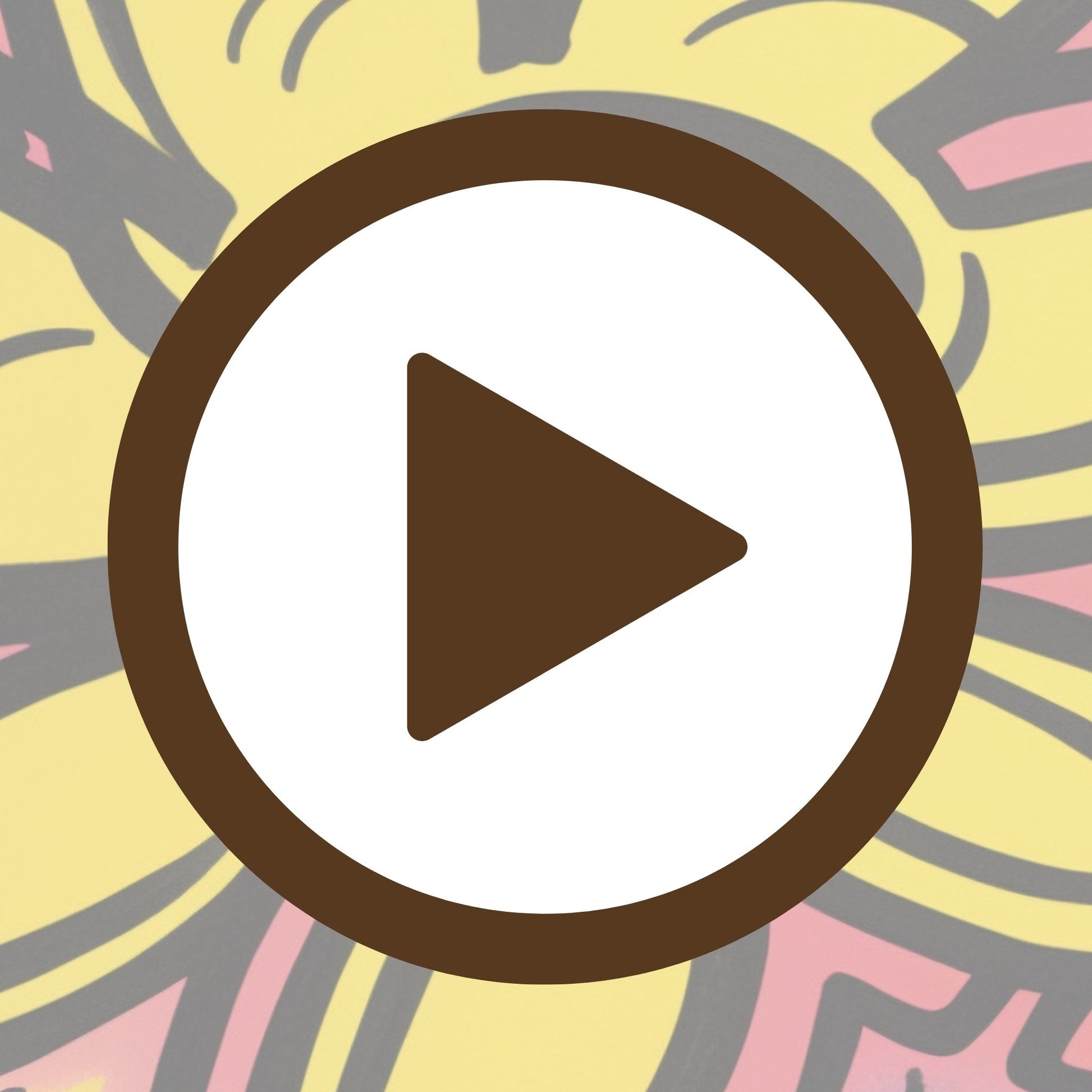 Bold botanical shapes rendered in electrifying pop art colours