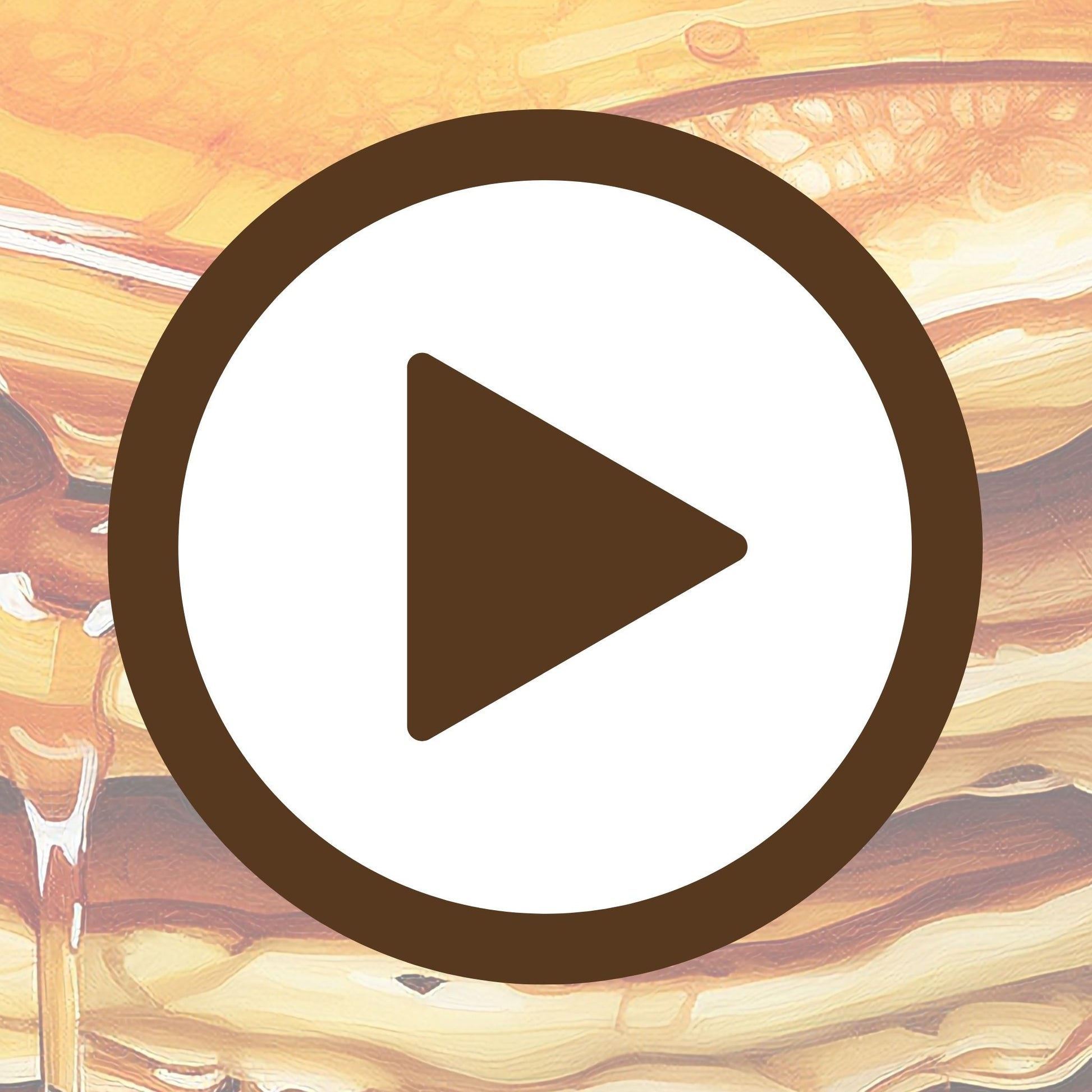 Art of stacked pancakes with golden drizzle for a heartwarming start

