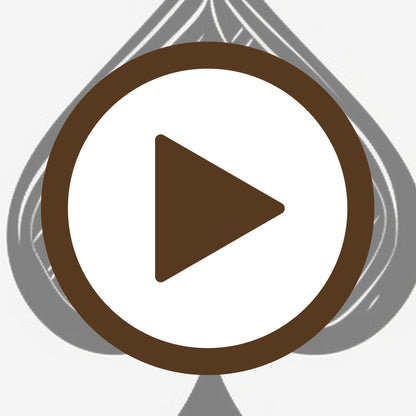 Artistic design print featuring the spade icon in striking form