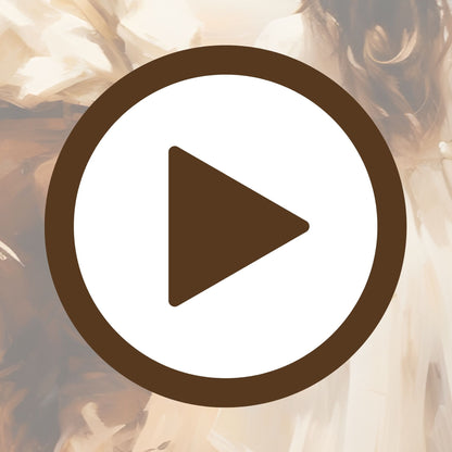 Poster of a calm evening stroll through golden fields and skies