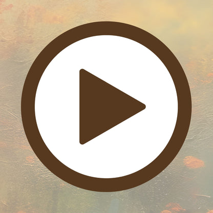 Artwork capturing the serenity of a dreamlike flower meadow

