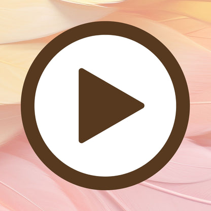 Illustration of pastel-hued feathers creating a light and airy composition

