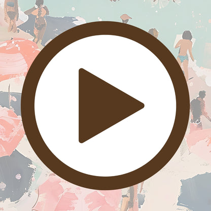 Peaceful beach scene evoking the joy of a summer escape by the sea