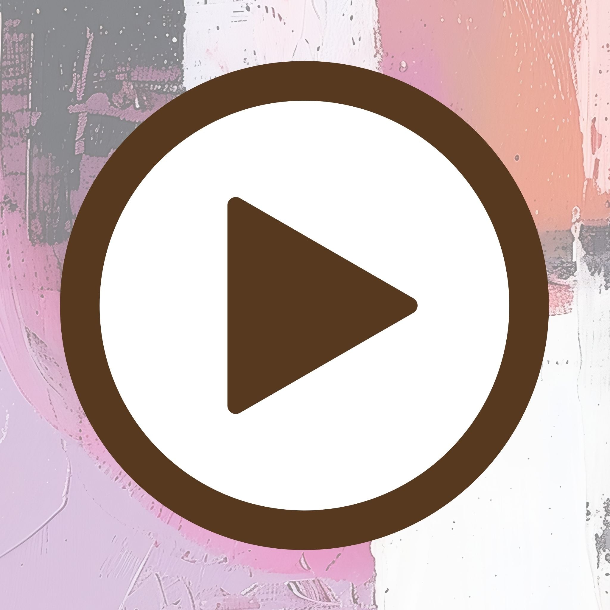 Abstract painting bursting with energy, layered texture and colour