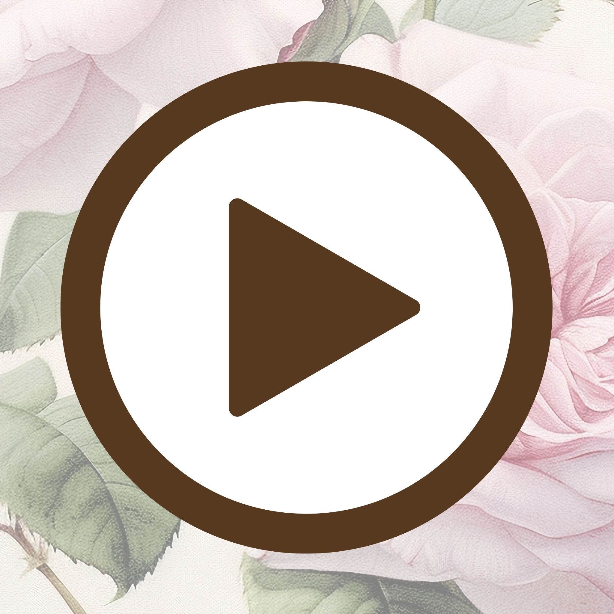 Timeless floral print with pastel pink roses and vintage softness

