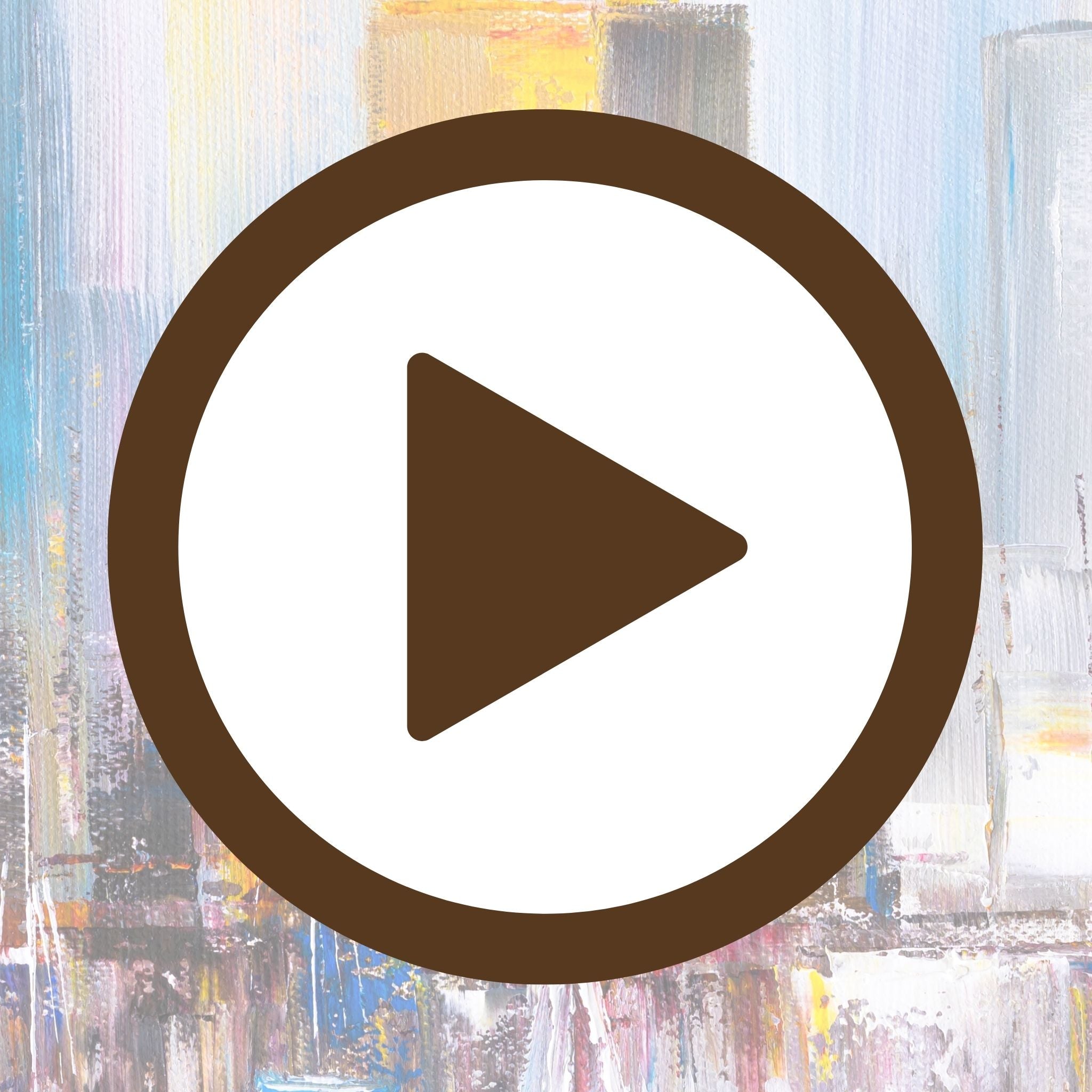 Stylised cityscape poster featuring a marina with anchored boats