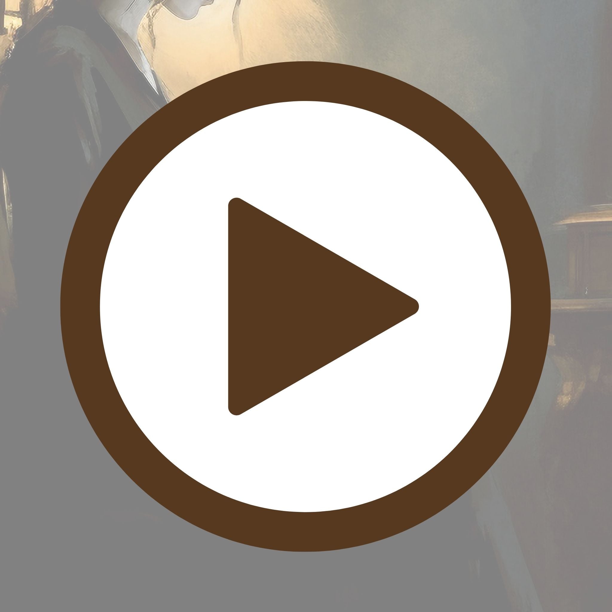 Minimalist artwork of a tranquil evening scene drawn with soft lines

