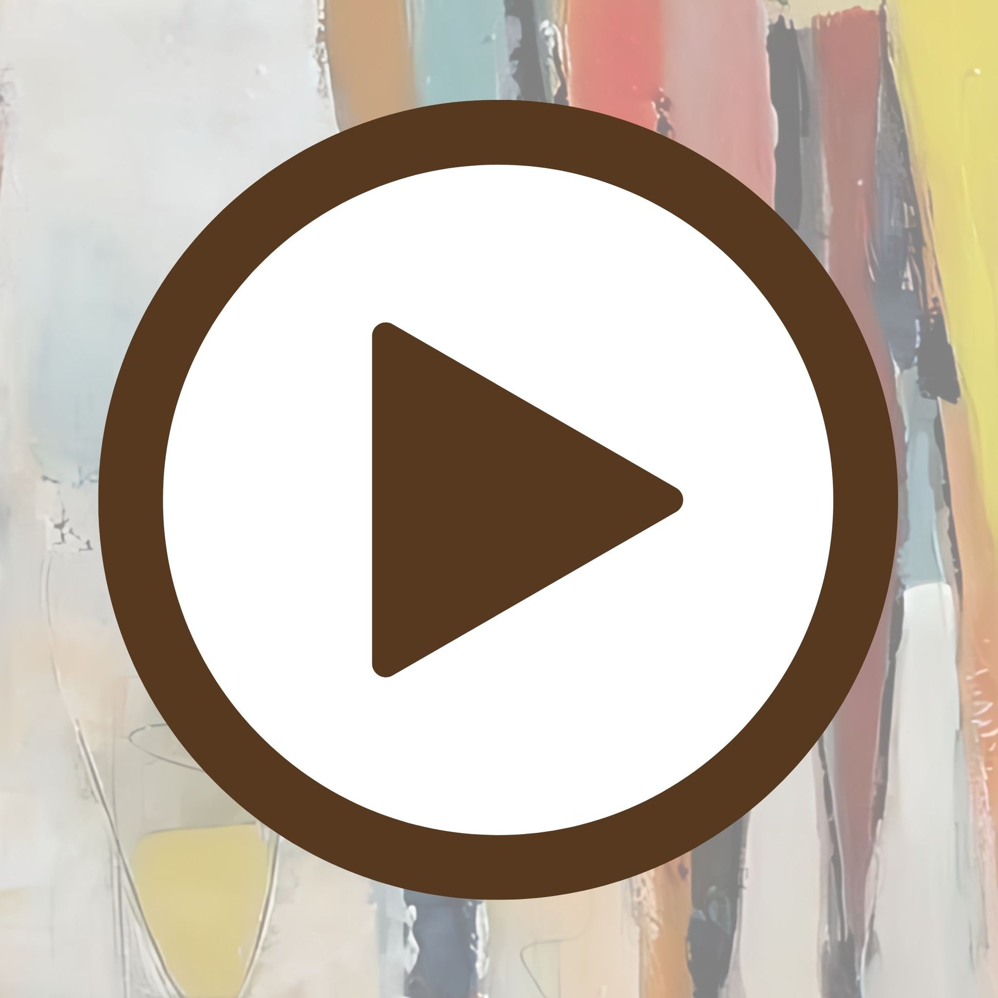 Abstract body art in a bold colour palette with flowing forms