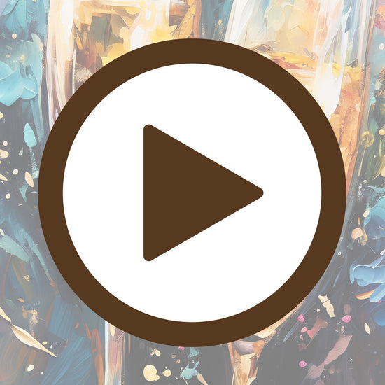 Festive art print with a dynamic splash of colours for an uplifting feel