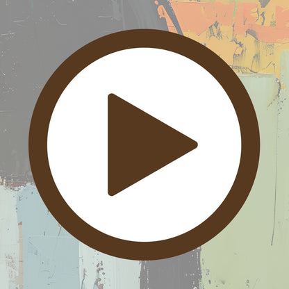 Contemporary wall art exploring solitude through abstract strokes