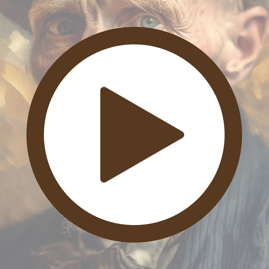 Character study in warm vintage tones with artistic depth and grace

