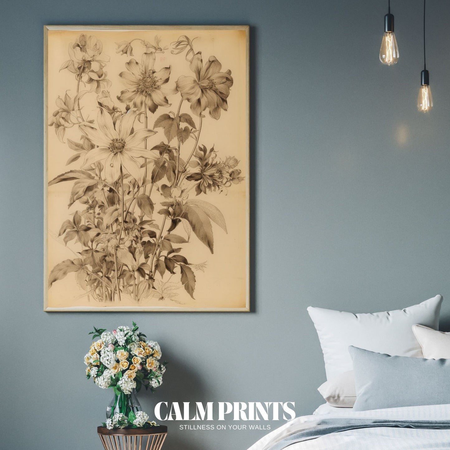 Scientific botanical illustration highlighting the beauty of plant anatomy
