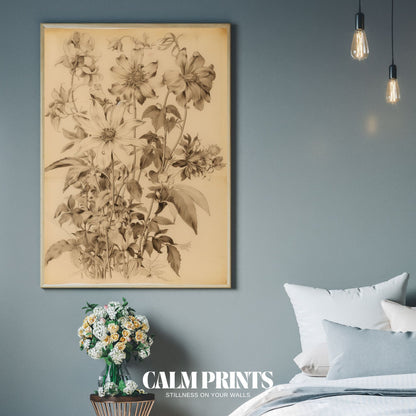 Scientific botanical illustration highlighting the beauty of plant anatomy
