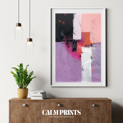 Statement artwork with striking colours and fearless composition
