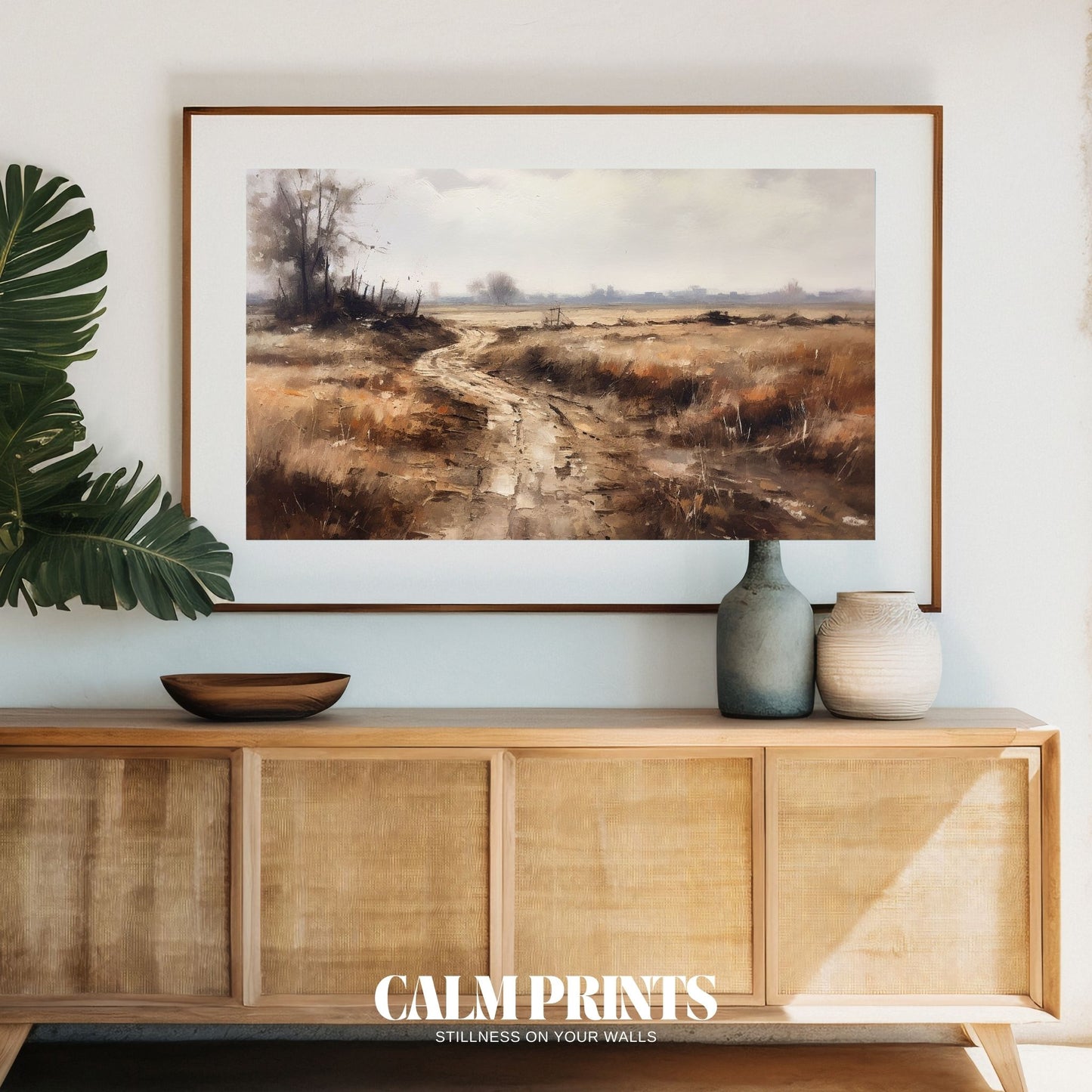 Art print of a woodland path perfect for a tranquil autumn walk